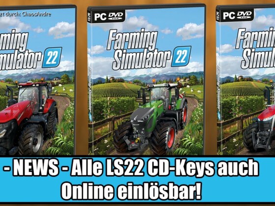 LS22 - Alle LS22 CD-Keys auch Online einlösbar!  | LS22 News